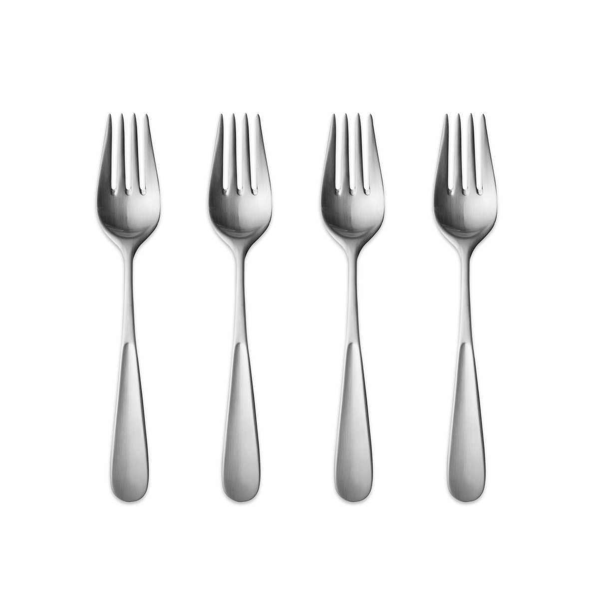 Georg Jensen Vivianna kakkuhaarukka matta 4-pakkaus