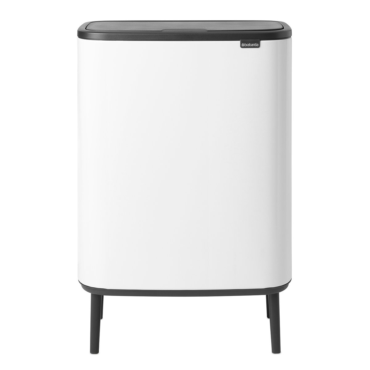 Brabantia Bo touch bin high 2x30 L Valkoinen