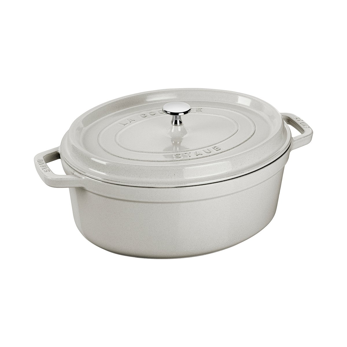 STAUB Staub White Truffle -pata, ovaali 2,35 l