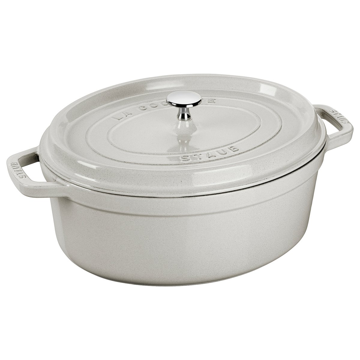 STAUB Staub White Truffle -pata, ovaali 5,5 l