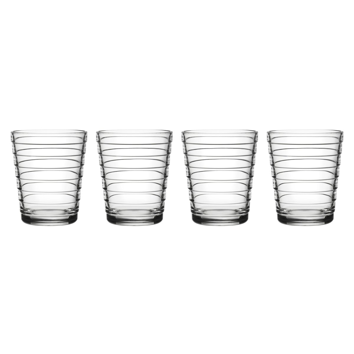 Iittala Aino Aalto juomalasi, 4-pakkaus 22 cl Kirkas