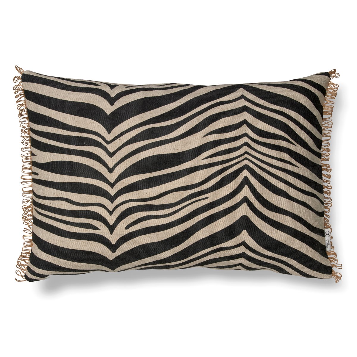 Classic Collection Zebra tyyny 40x60 cm Musta