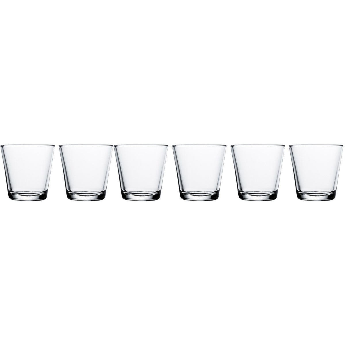 Iittala Kartio juomalasi 21 cl, 6-pakkaus Kirkas