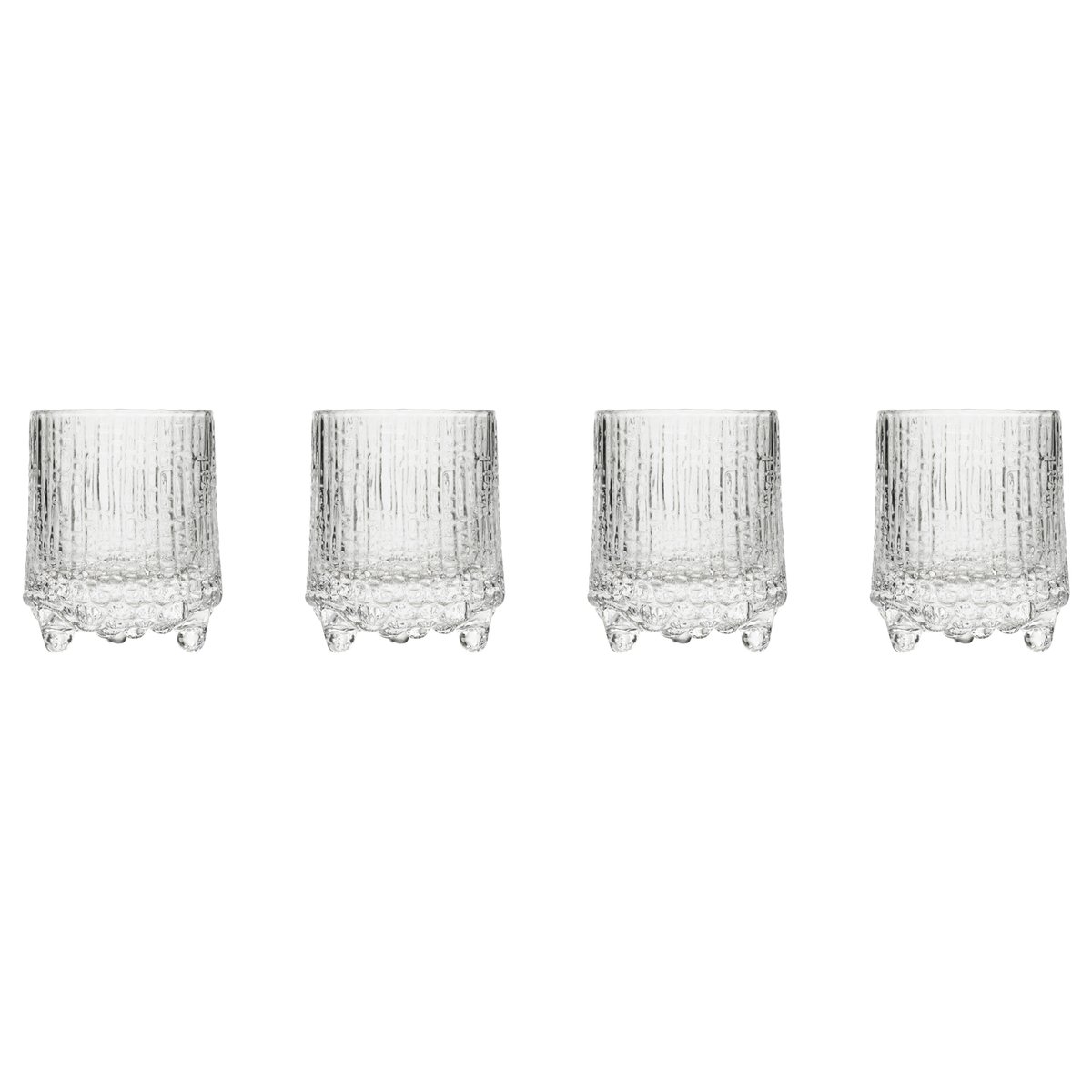 Iittala Ultima Thule snapsilasi, 4-pakkaus Kirkas