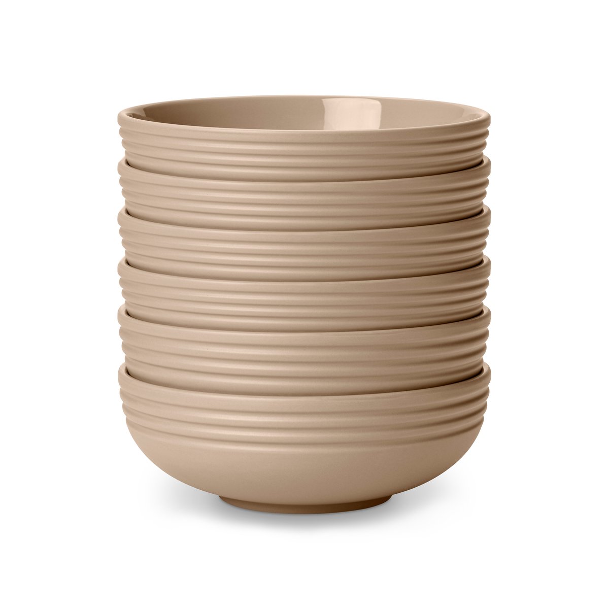 NJRD Lines-kulho Ø 16 cm, 6 kpl beige