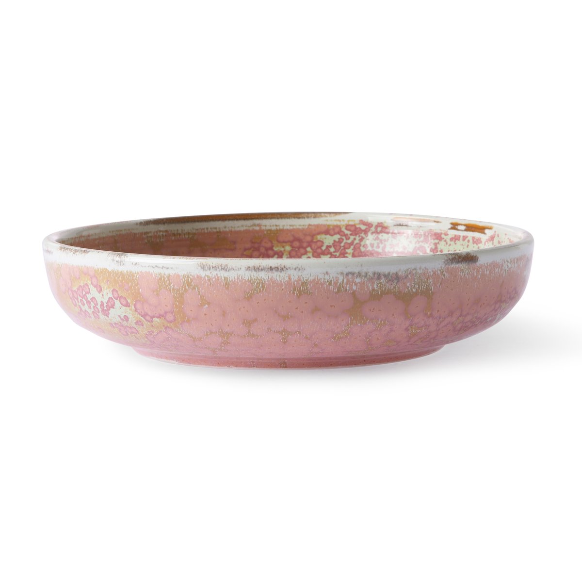 HKliving Home Chef syvä lautanen medium Ø 19,3 cm Rustic pink