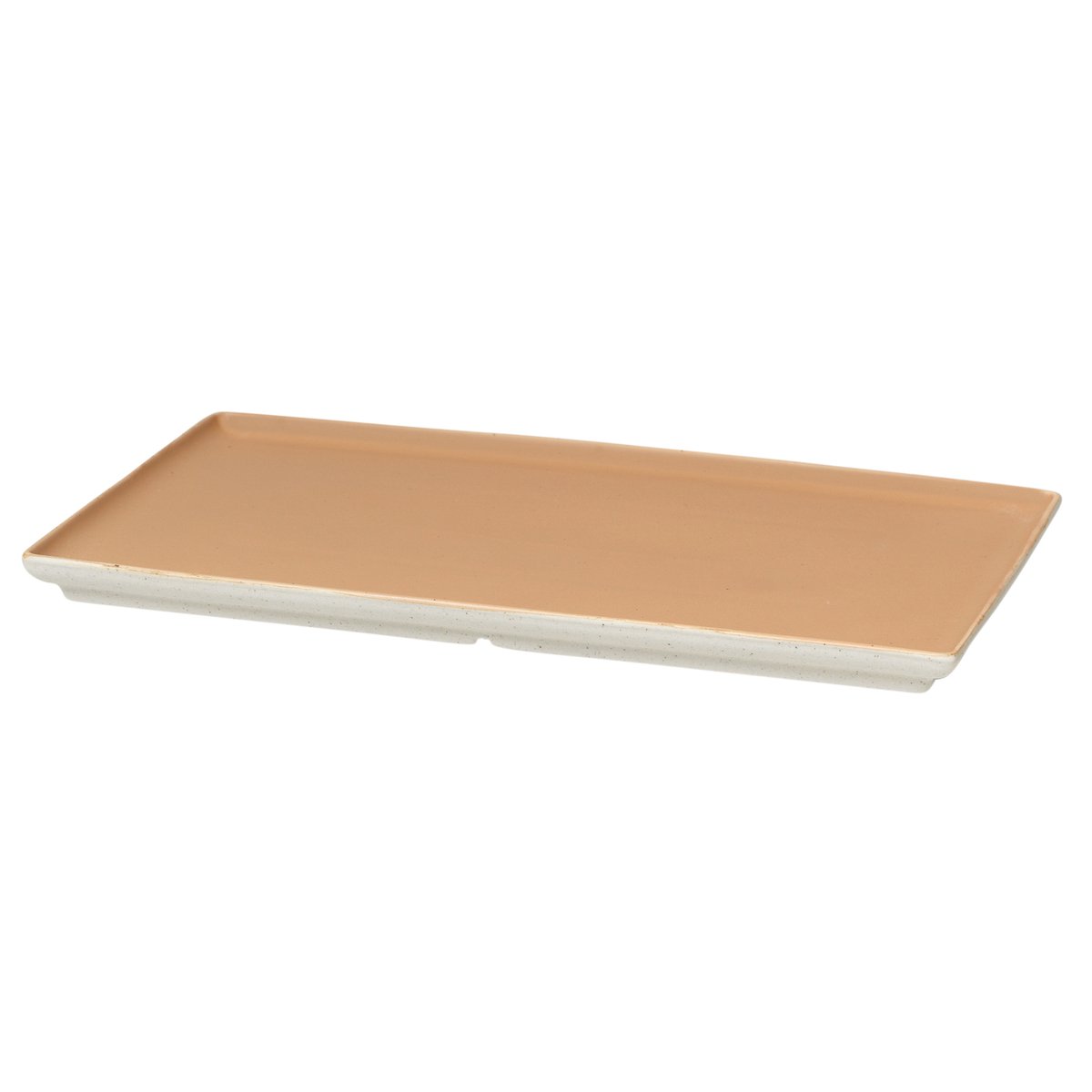 Broste Copenhagen Eli lautanen 15x26 cm Matte soft light camel