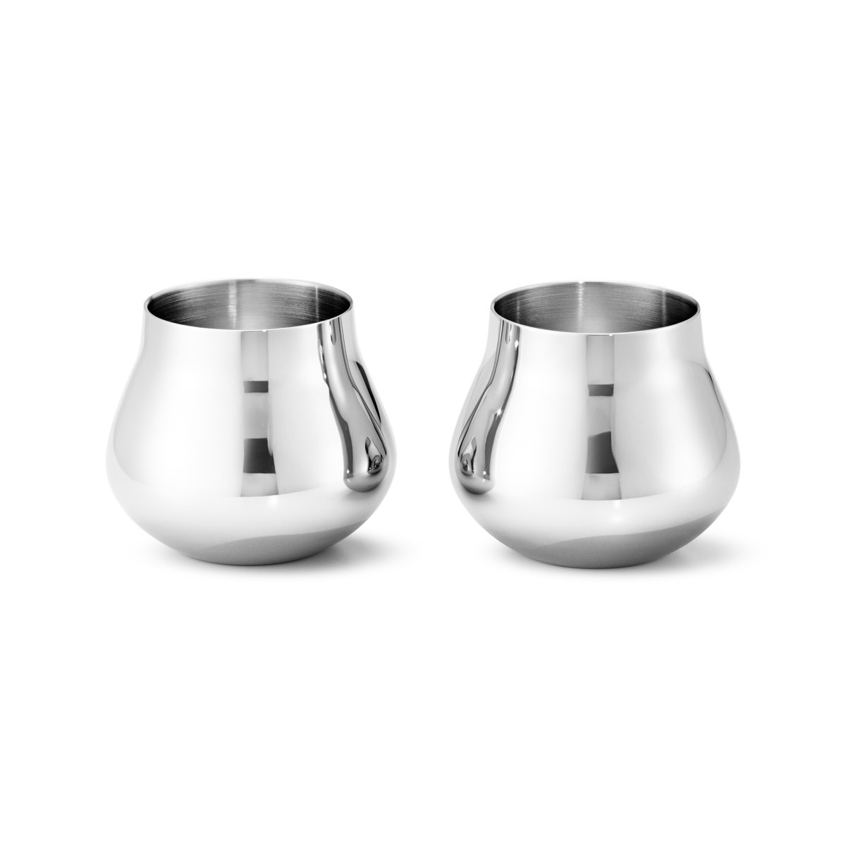 Georg Jensen Sky snapsilasi 8 cl, 2-pakkaus Ruostumaton teräs