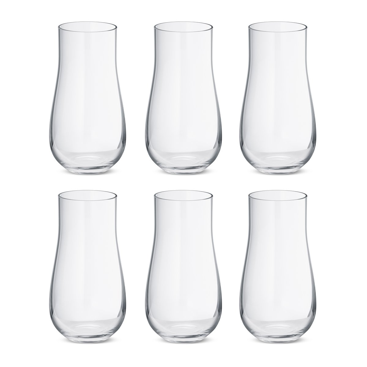 Georg Jensen Sky juomalasi korkea 45 cl, 6-pakkaus Kristalli