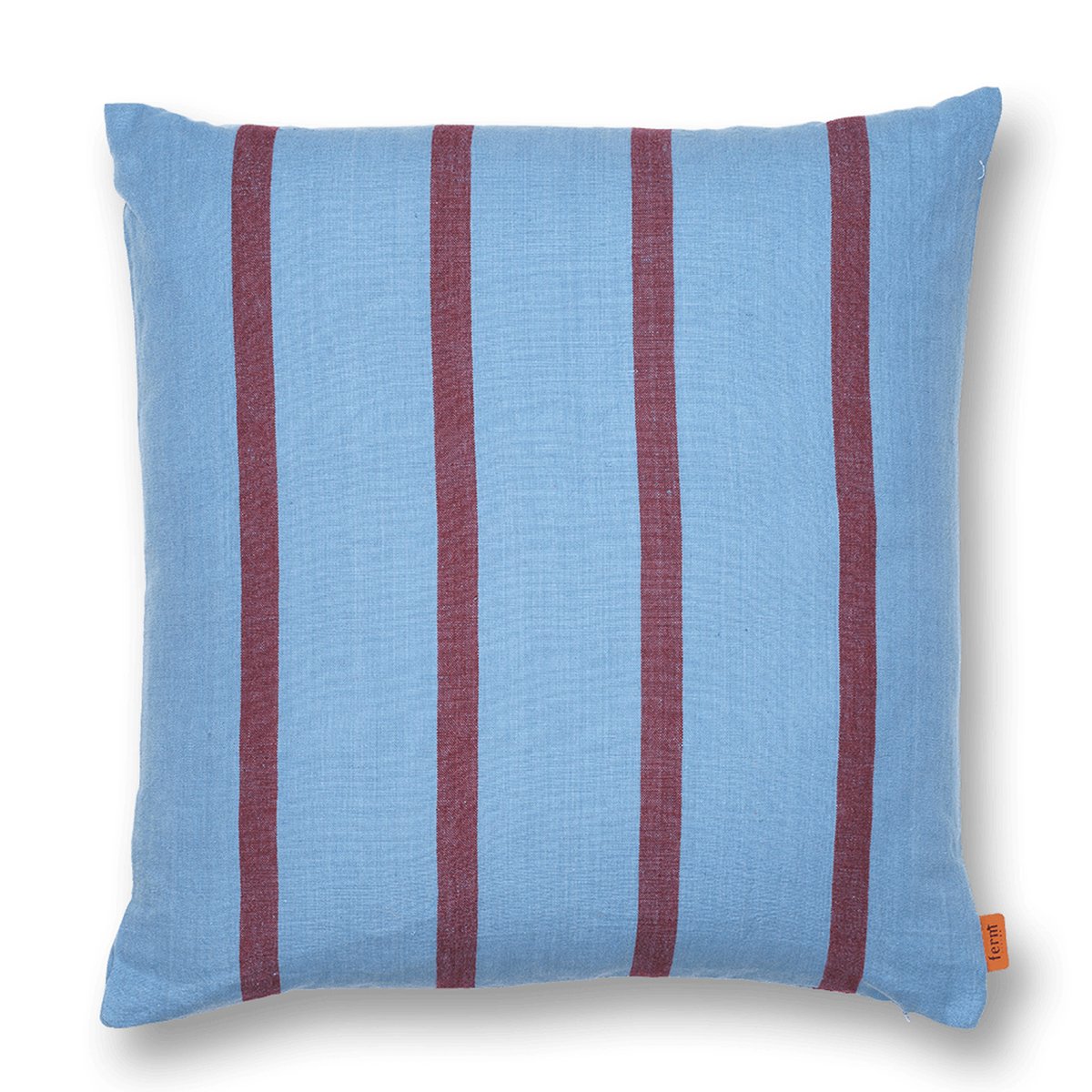 ferm LIVING Grand tyyny 50x50 cm Faded blue-burgundy