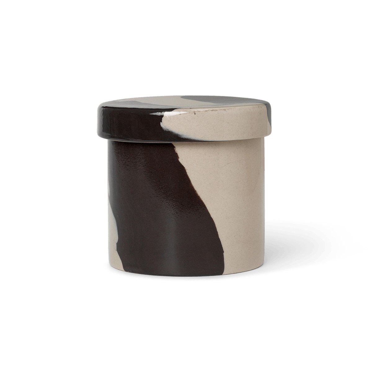 ferm LIVING Inlay säilytysrasia Ø9,8 cm Sand-brown