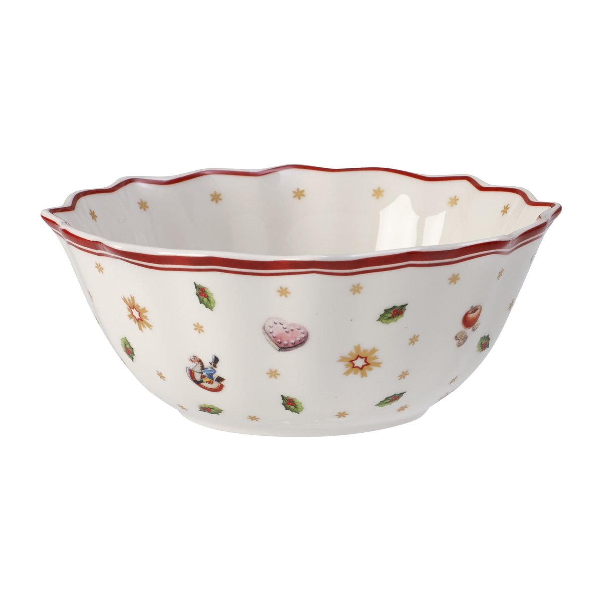 Villeroy & Boch Toy's Delight kulho 50 cl Valkoinen-punainen