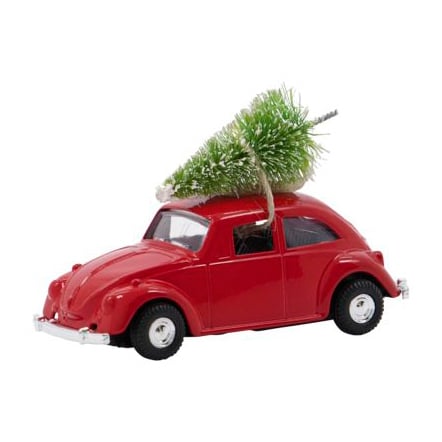 House Doctor MINI Xmas car Punainen