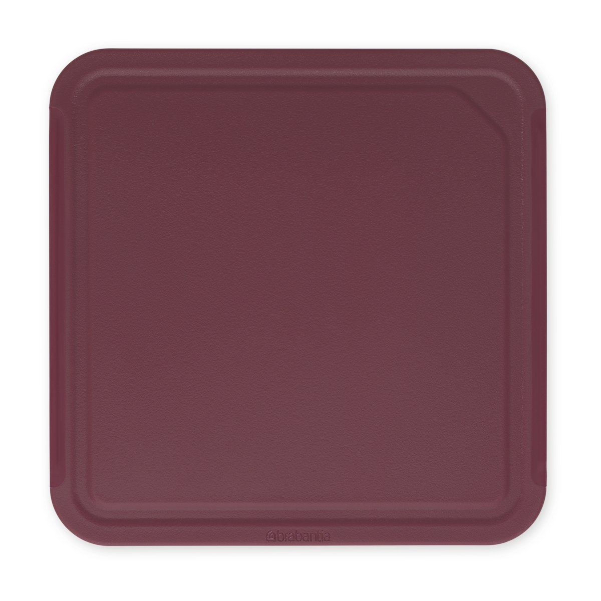 Brabantia TASTY+ leikkuulauta medium 25x25 cm Aubergine red