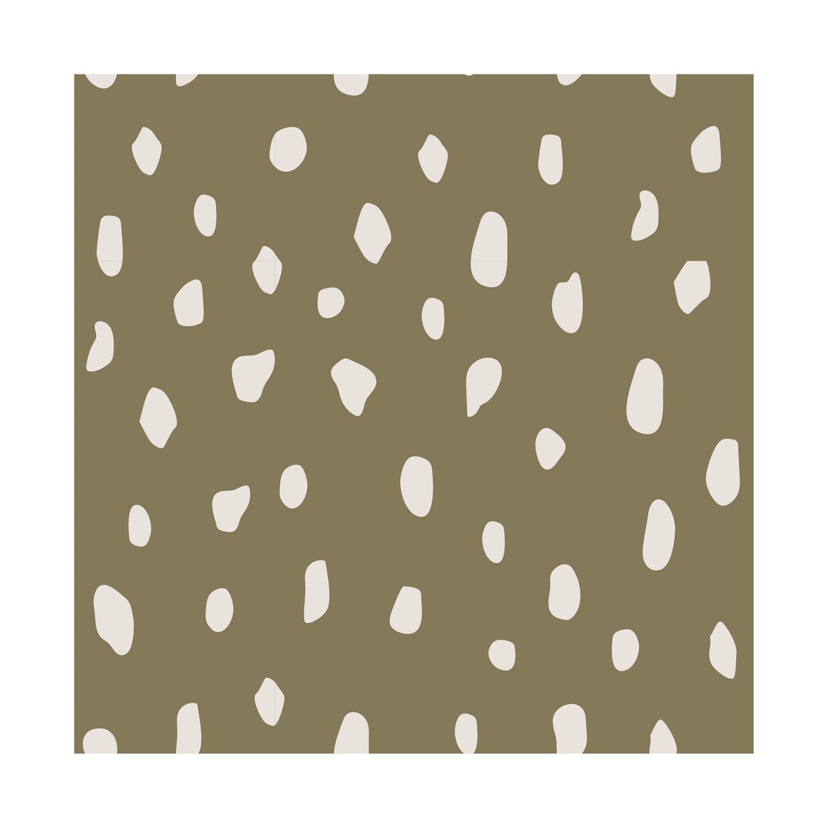 Cooee Design Dots servetti 33x33 cm 20-pack Olive