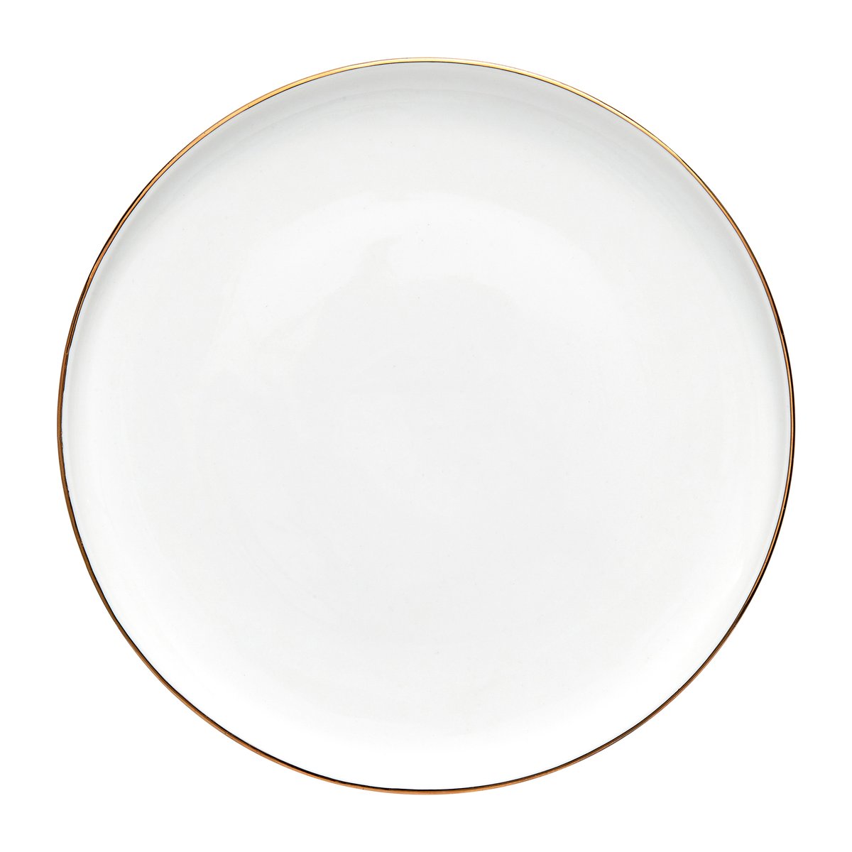 Lene Bjerre Clara lautanen Ø20 cm White-light gold