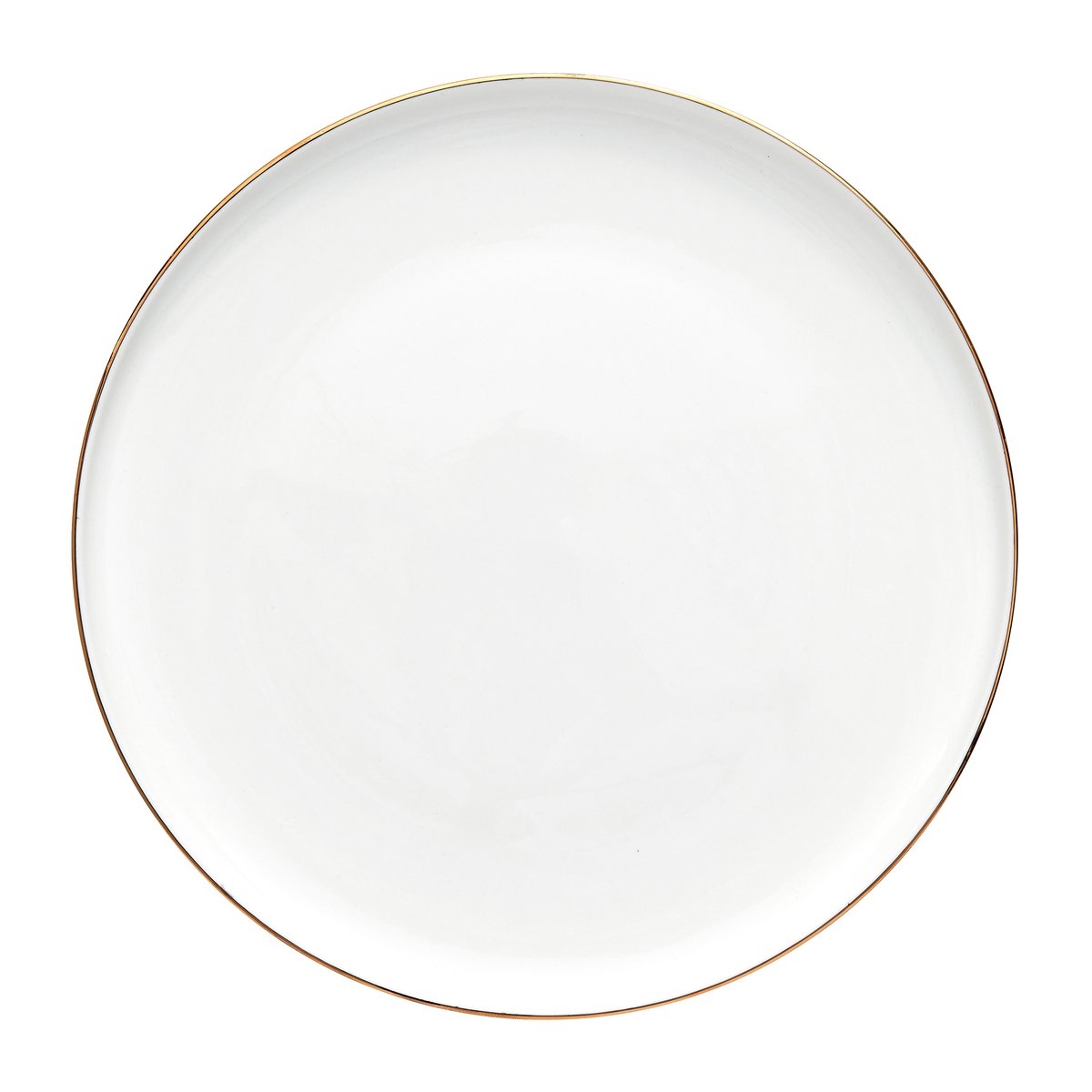 Lene Bjerre Clara lautanen Ø26 cm White-light gold