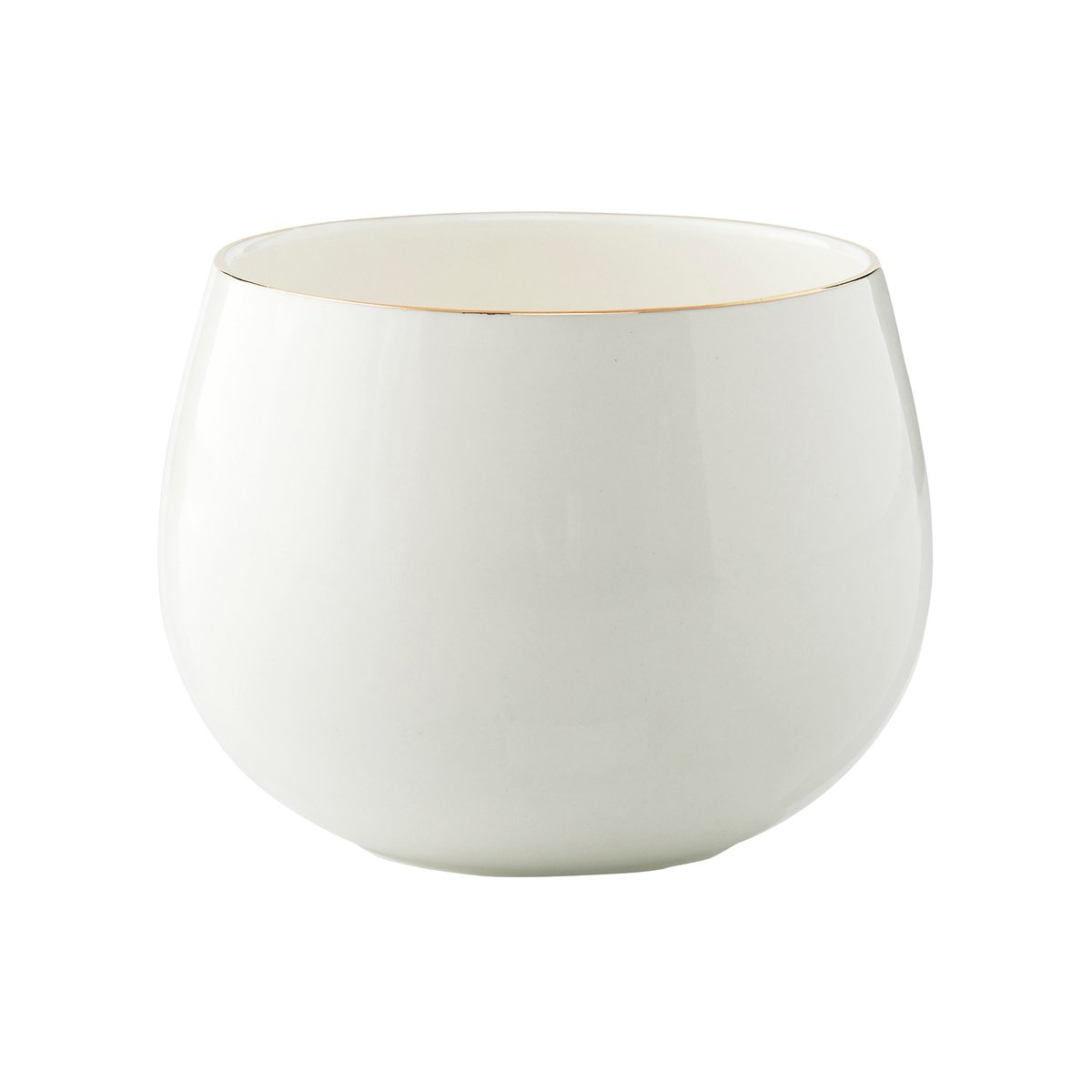 Lene Bjerre Clara kulho Ø9,5 cm White-light gold