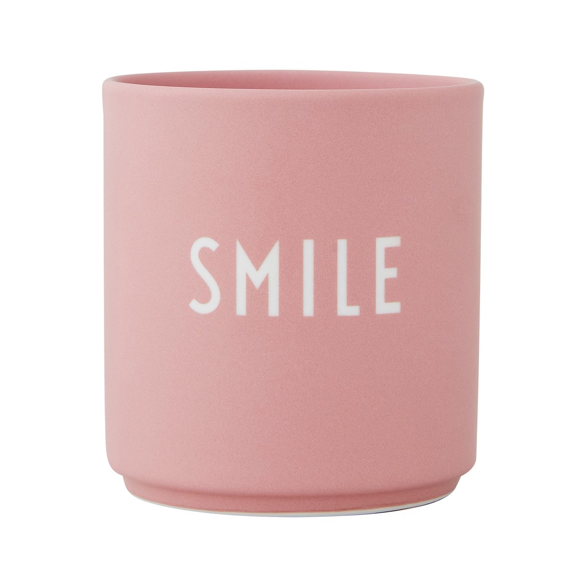 Design Letters Design Letters suosikkikuppi 25 cl Smile-old rose