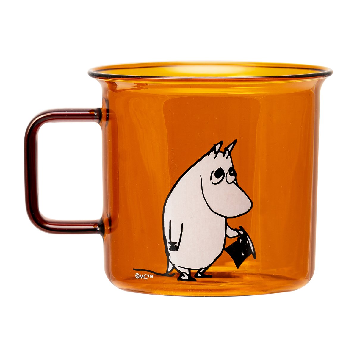 Muurla Moominpappa lasimuki 35 cl Amber