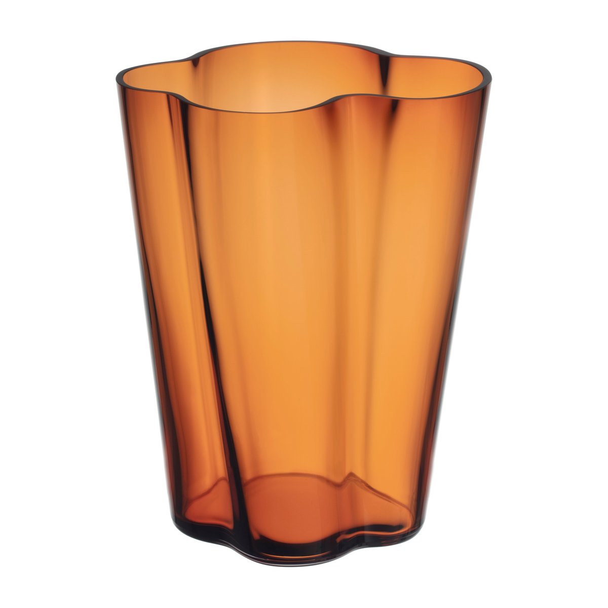 Iittala Alvar Aalto -maljakko kupari 270 mm