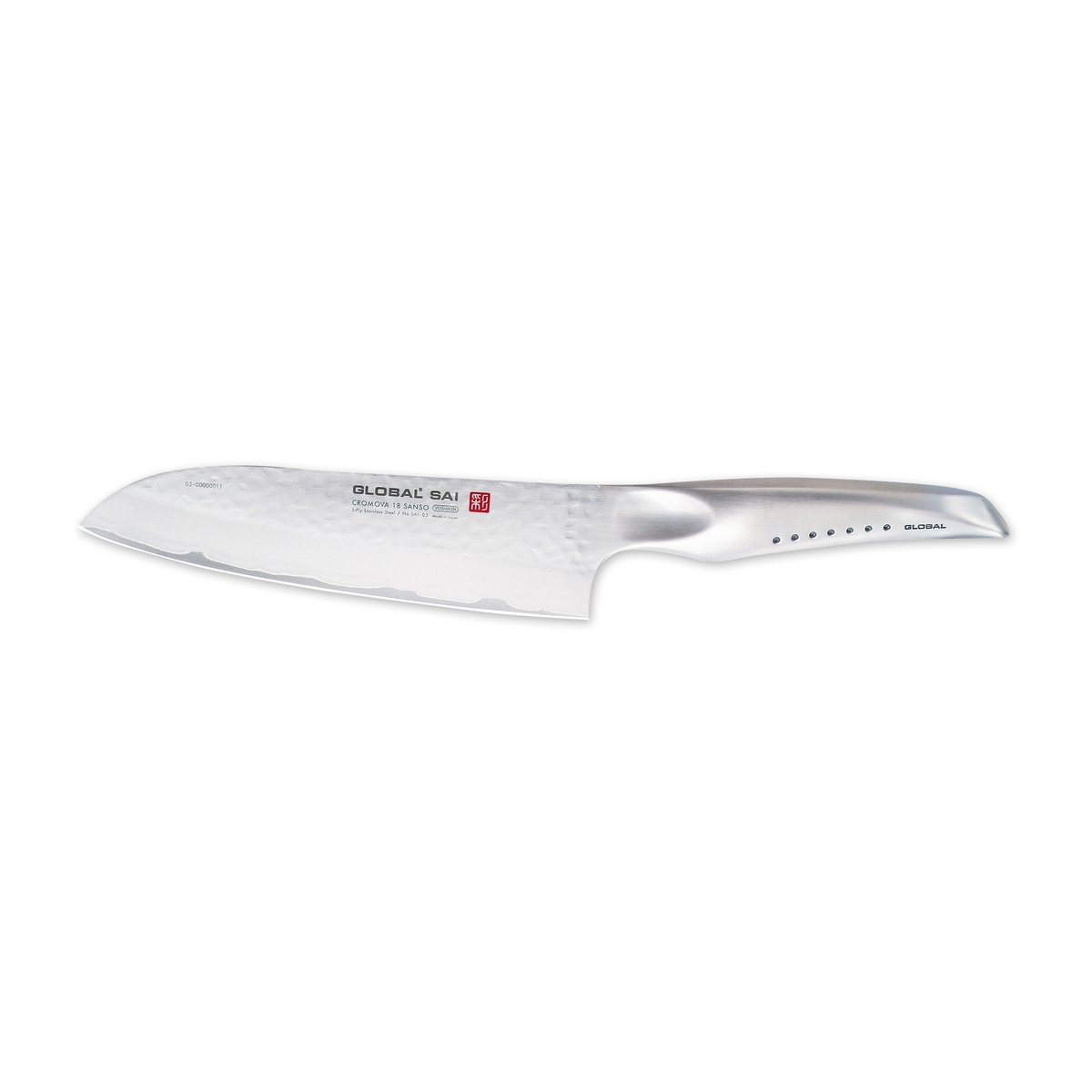 Global Global SAI-03 Santoku-veitsi 19 cm ruostumaton teräs