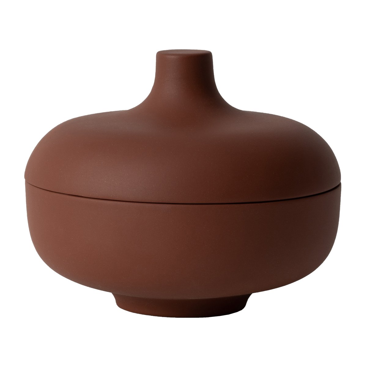 Design House Stockholm Sand kannellinen kulho M Ø 12 cm Red clay