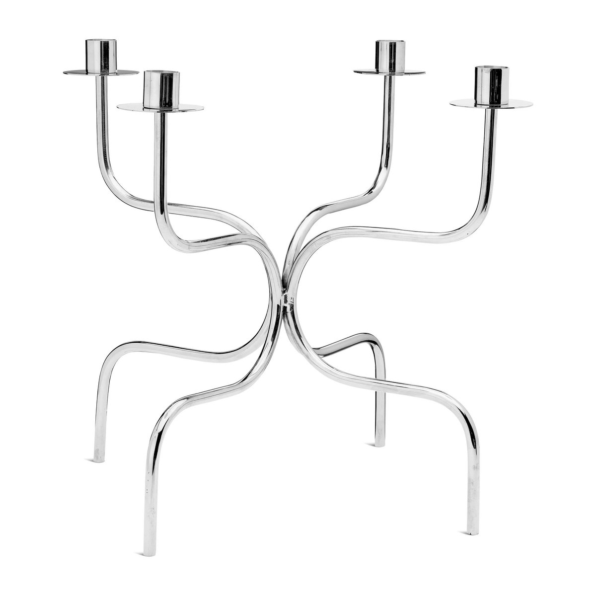 Classic Collection Kynttilänjalka candelabra quartet Nikkelöity messinki