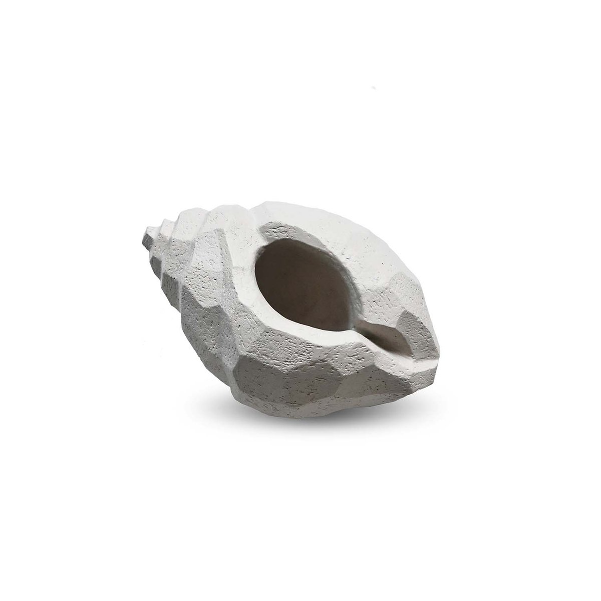 Cooee Design The Pear Shell -veistos 16 cm Limestone