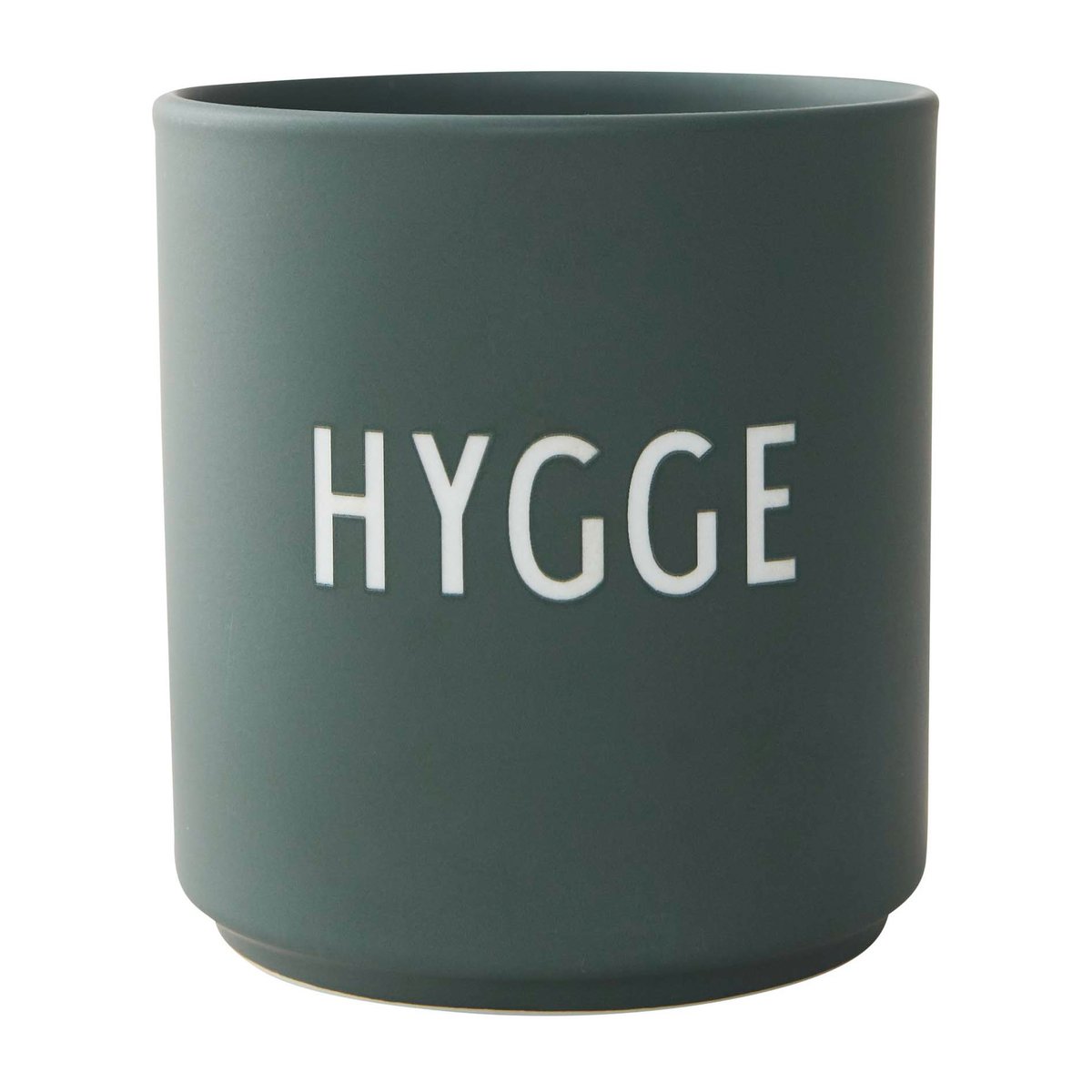 Design Letters Design Letters suosikkikuppi 25 cl Hygge-dark green