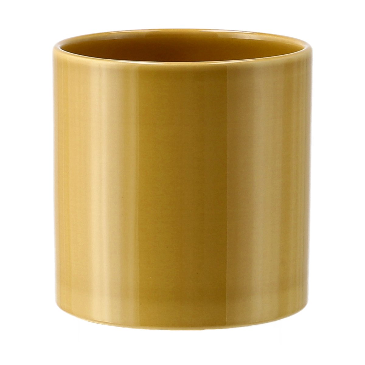 Scandi Living Sleek ruukku Ø 12 cm Mustard