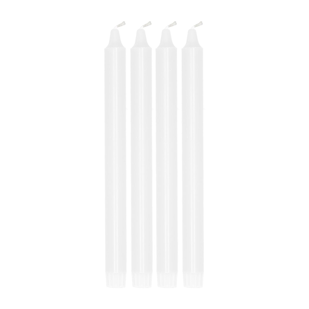 Scandi Essentials Ambiance kruununkynttilä 4-pakkaus 27 cm White