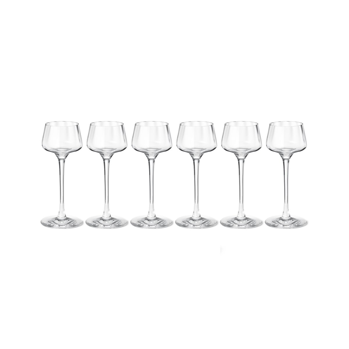 Georg Jensen Bernadotte shottilasi 6 kpl 4cl