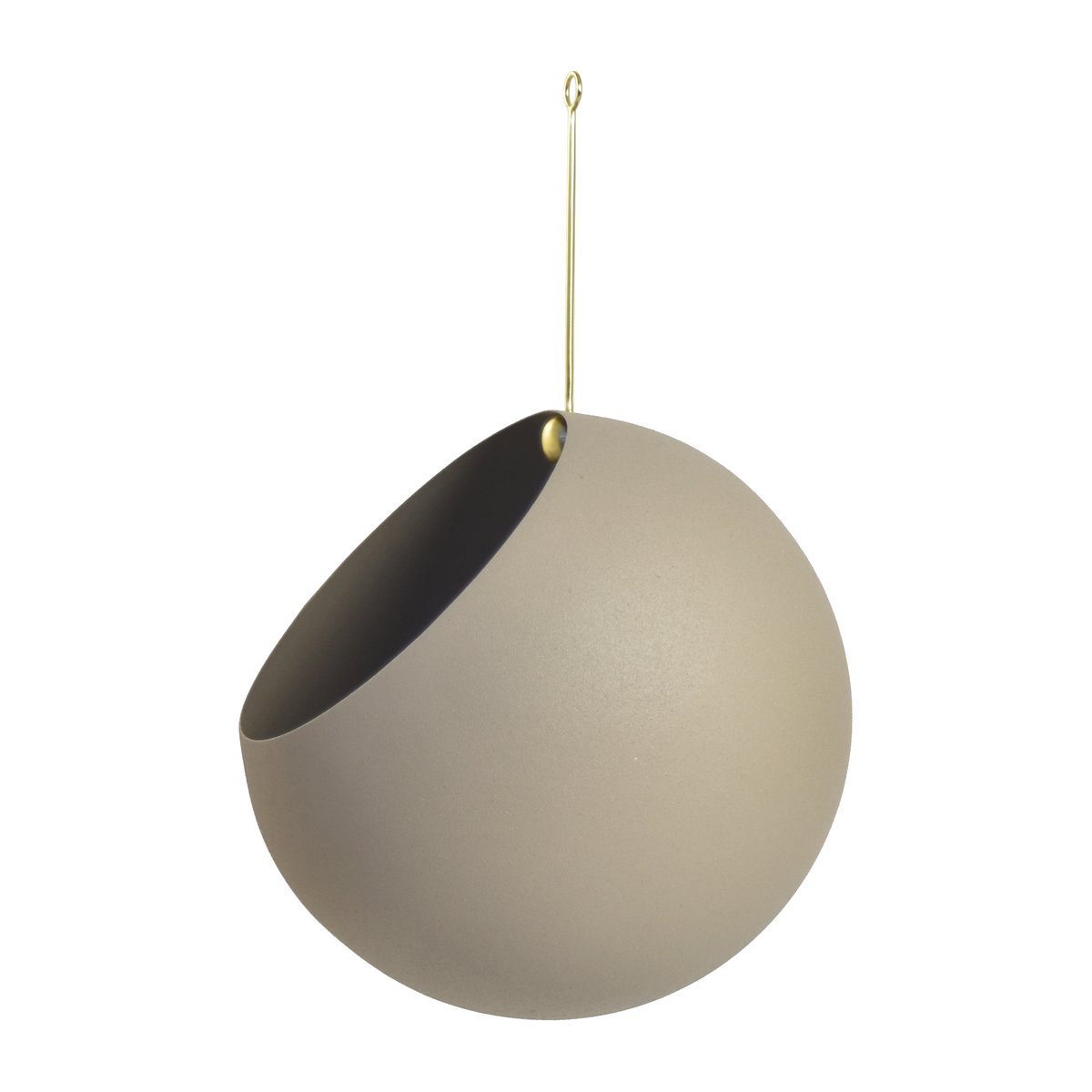 AYTM GLOBE riippuva ruukku Ø21 cm k32 cm Taupe