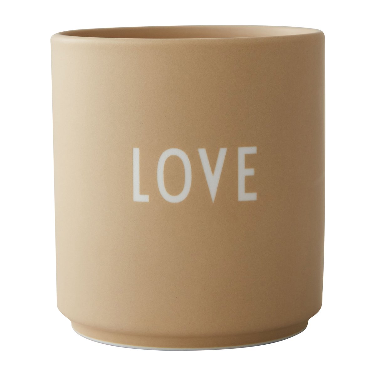 Design Letters Design Letters suosikkikuppi 25 cl Love-beige