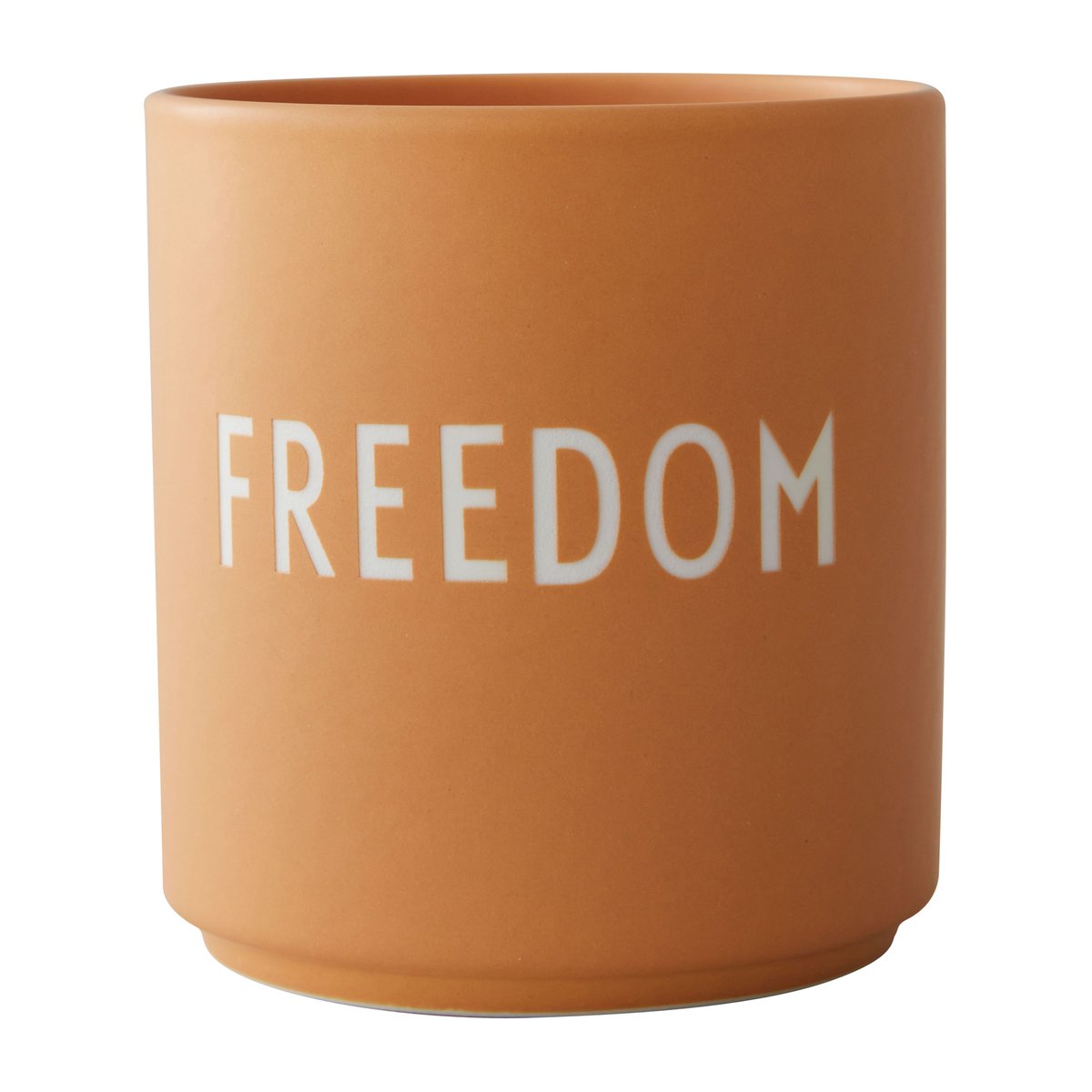 Design Letters Design Letters suosikkikuppi 25 cl Freedom-orange