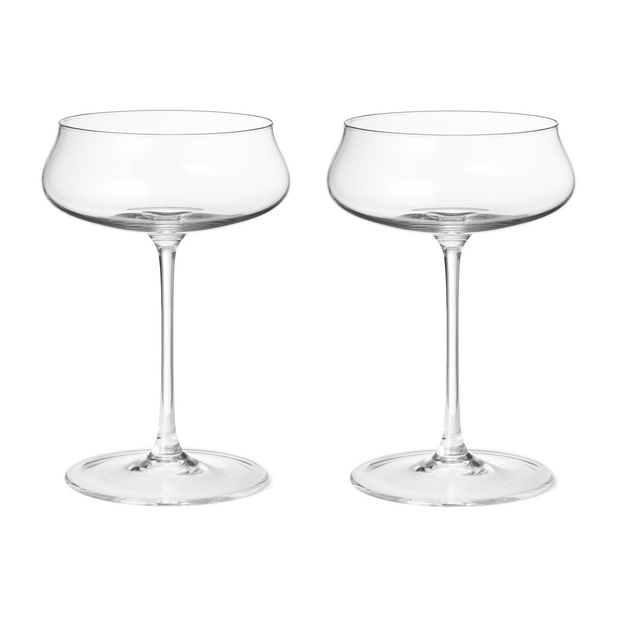 Georg Jensen Sky cocktaillasi coupe 25 cl 2-pakkaus Kirkas