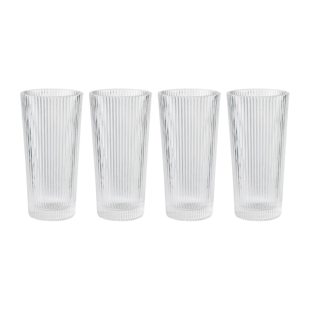 Stelton Pilastro long drink -lasi 30 cl 4-pakkaus Clear