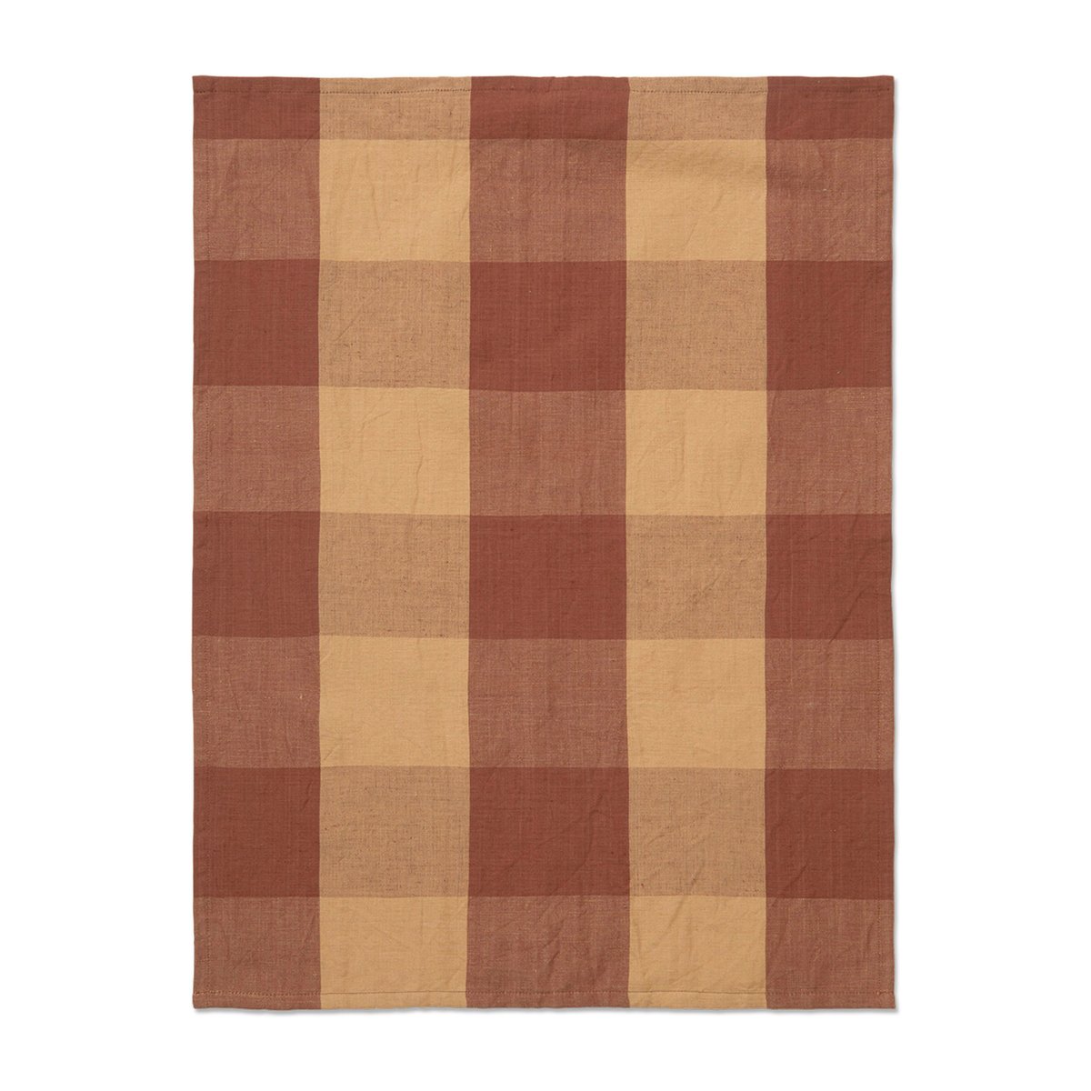 ferm LIVING Hale keittiöpyyhe 50x70 cm Peach-spice red