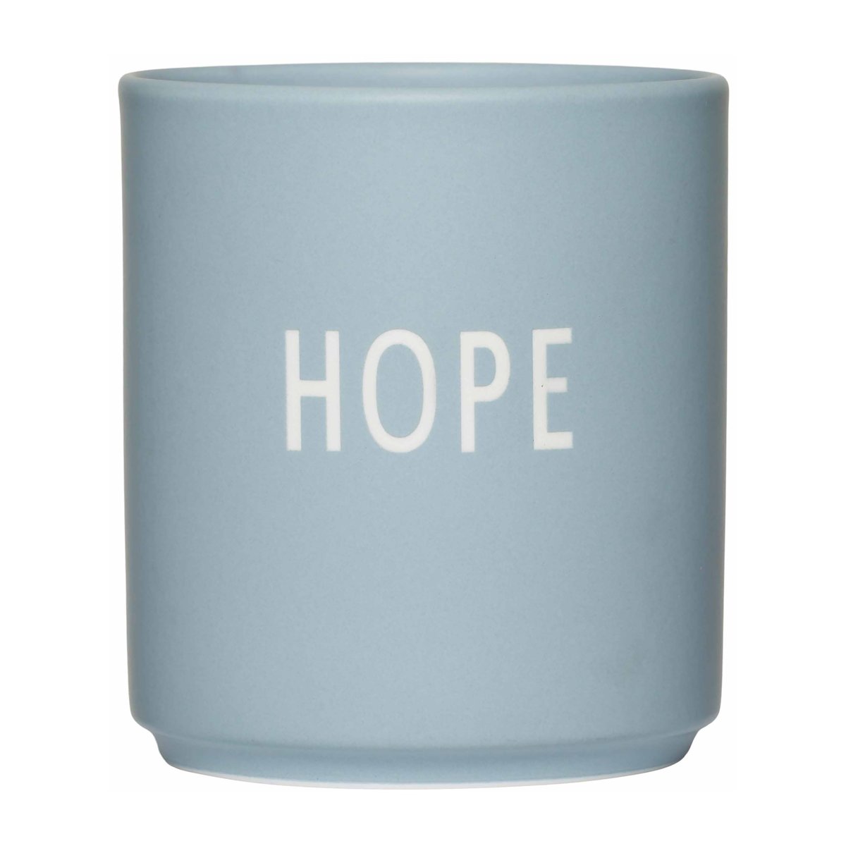 Design Letters Design Letters suosikkikuppi 25 cl Hope-light blue