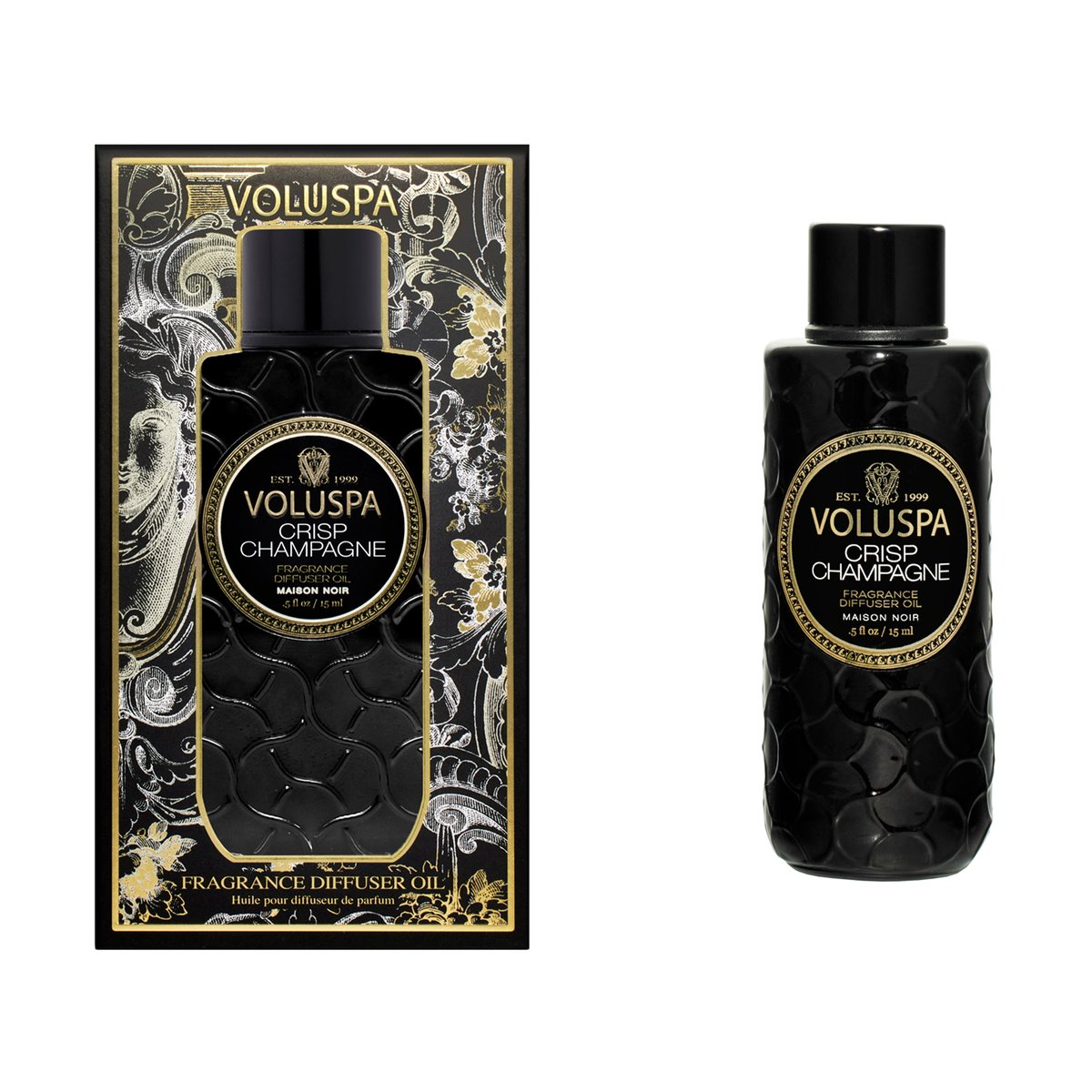 Voluspa Maison Noir Ultrasonic Diffuser Oil 15 ml Crisp Champagne