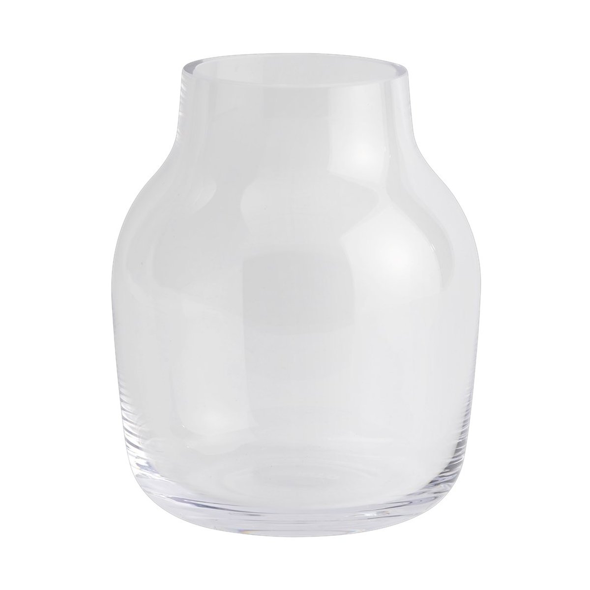 Muuto Silent maljakko Ø 11 cm Clear