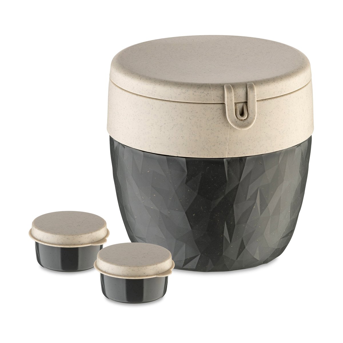 Koziol Bentobox lounasrasia L Nature ash grey