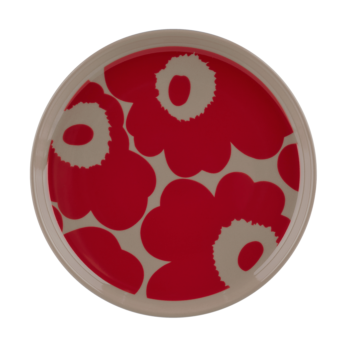 Marimekko Unikko lautanen Ø13.5 cm Terra-red