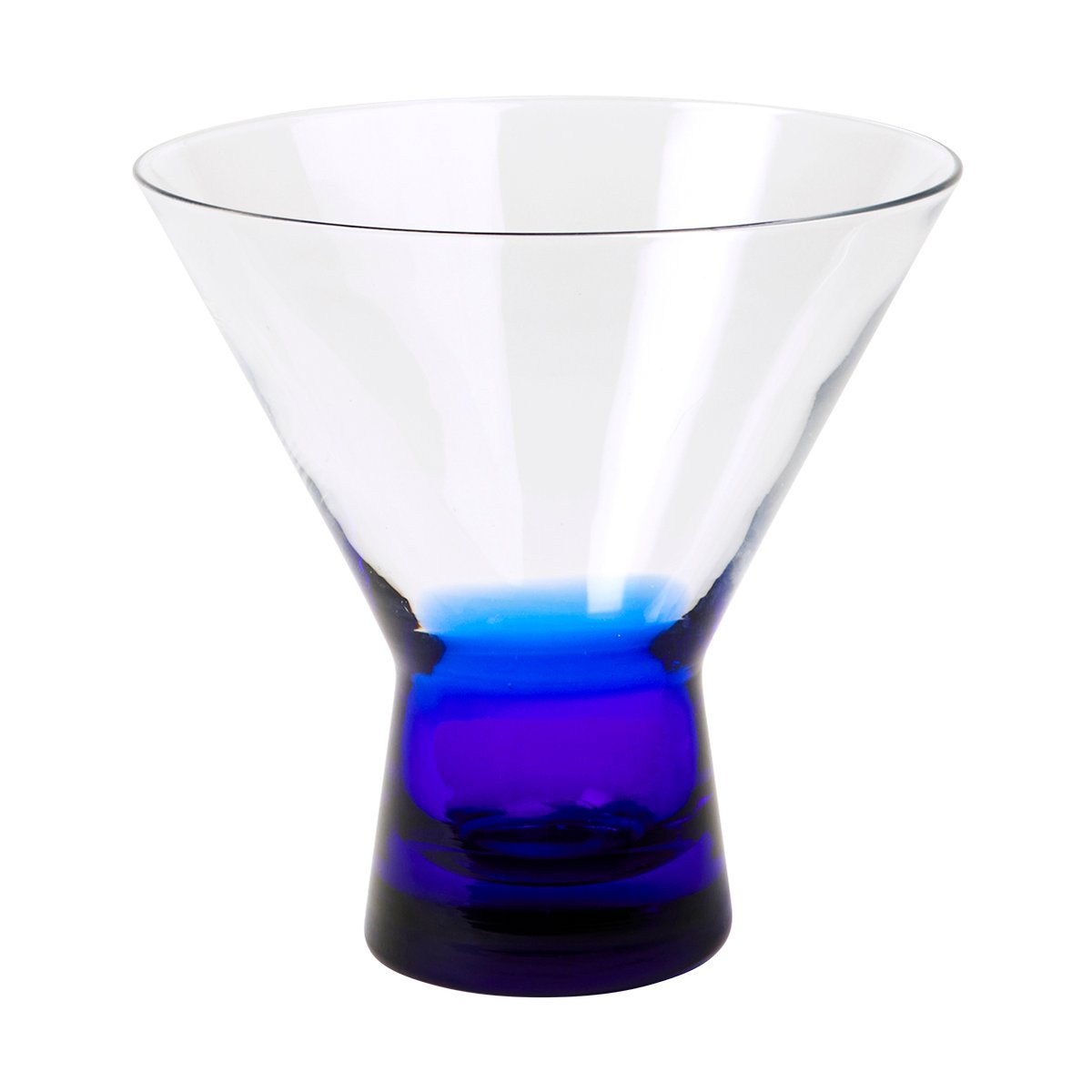 Broste Copenhagen Konus cocktaillasi 10 cl Intense blue