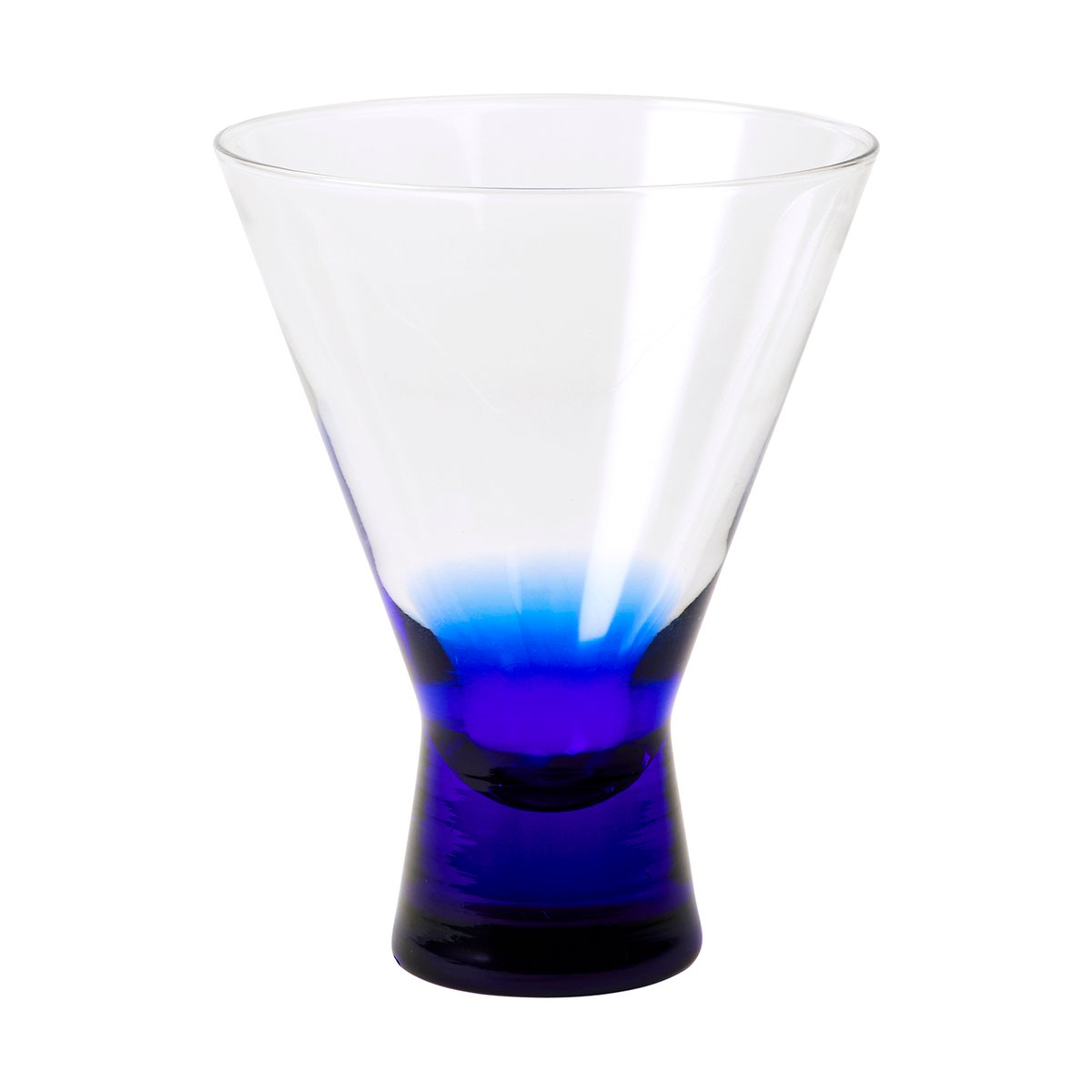 Broste Copenhagen Konus cocktaillasi 20 cl Intense blue