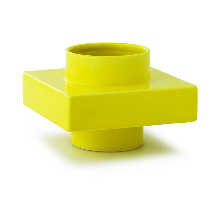 Normann Copenhagen Deko Object S2 maljakko Lemon