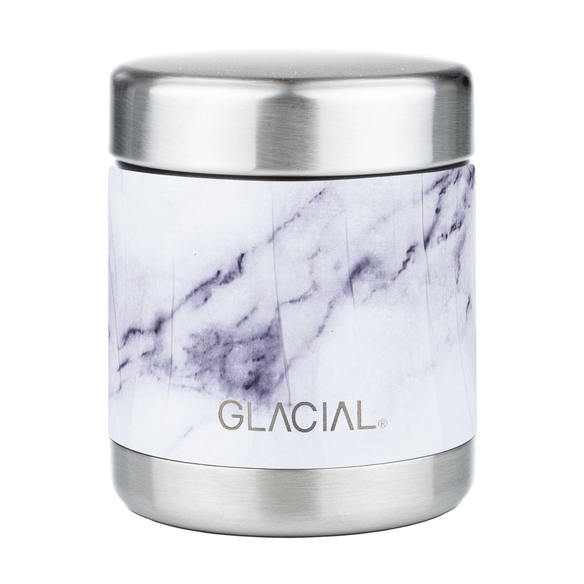 Glacial Glacial ruokatermos 450 ml White marble