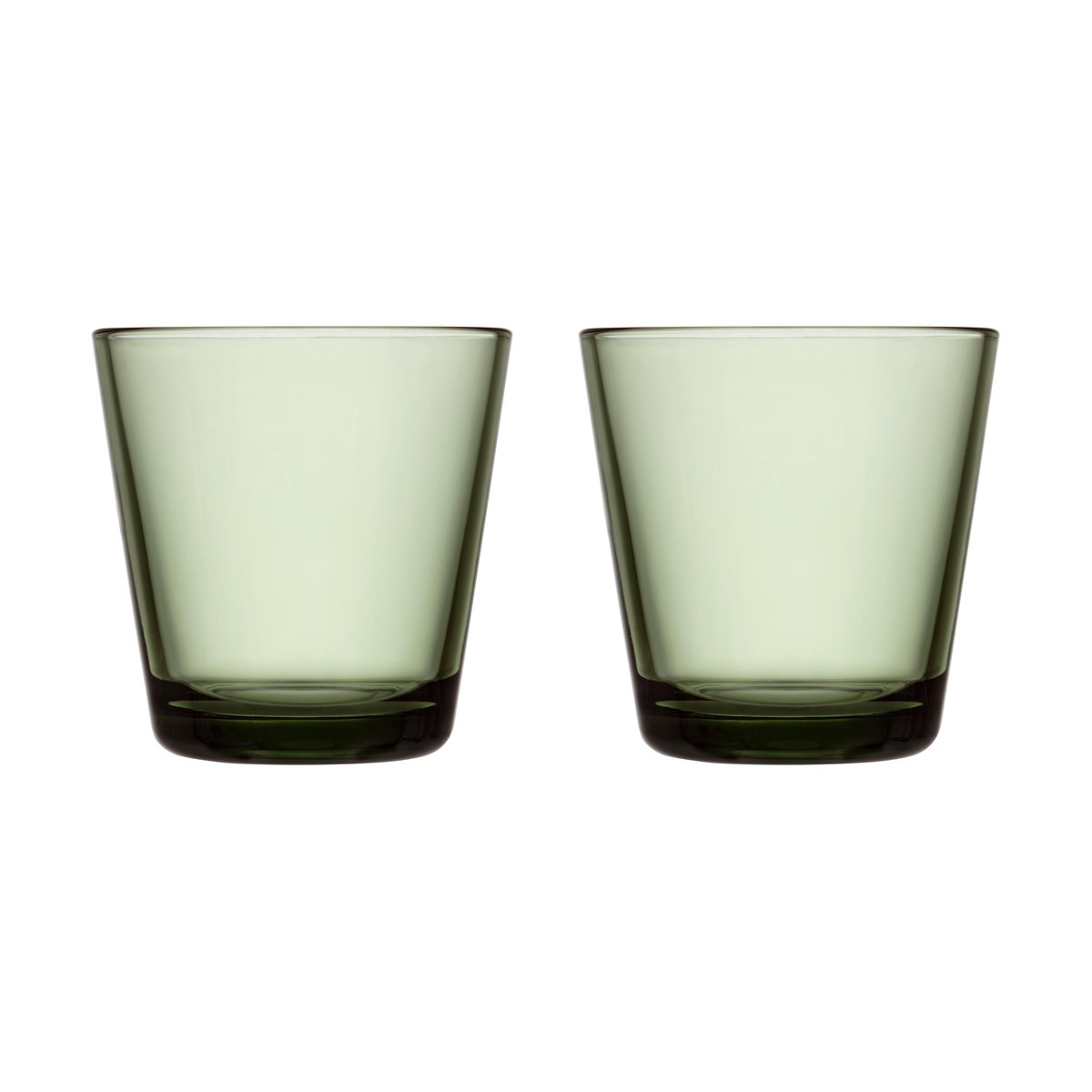 Iittala Kartio lasi 21 cl 2 pakkaus 2 kpl Männynvihreä