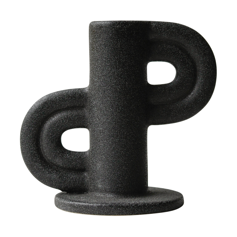 DBKD Swirl Slide -kynttilänjalka Black